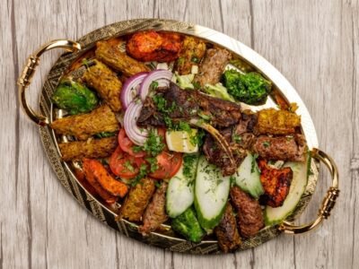 Pakistani chicken biryani at Dewan-E-Khass restaurant Vancouver